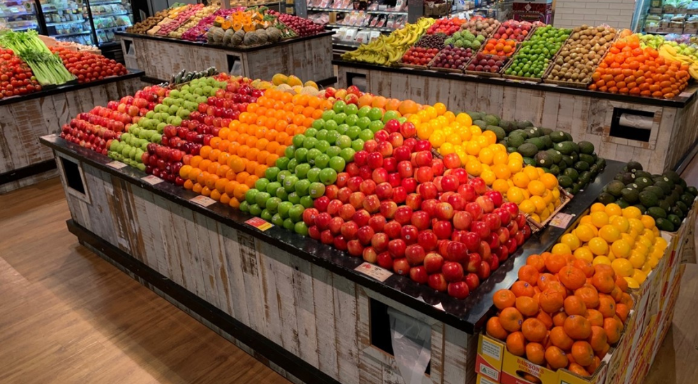 Fruitlink Colour Blocking Display
